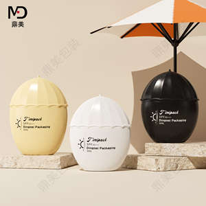 Tùy Chỉnh Nhà Máy Trực Tiếp 30Ml/50Ml Phẳng Mỹ Phẩm Chai Nhựa Cho Bảo Vệ Da Kem Chống Nắng Kem Rỗng Bao Bì Cho Kem Dưỡng Da Sử Dụng - Product Image 2