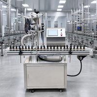 Machine de remplissage de liquides servo pour miel, sirop, huile comestible et sauces dans la ligne de production des usines de transformation alimentaire