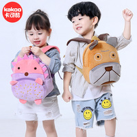 Sac à dos pour enfants, modèle 3D en Polyester, cartable pour la maternelle, avec animaux mignons, vente en gros, bon marché,