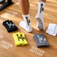Nuevos calcetines de fútbol antideslizantes para hombre, calcetines deportivos gruesos, transpirables y suaves de alta calidad, calcetines para correr, ciclismo, senderismo, calcetines de fútbol para mujer