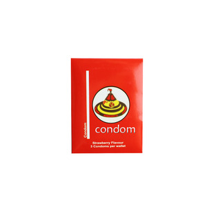 3 pièces de préservatifs en carton, préservatifs colorés, préservatifs en vrac de marque OEM, prix d'usine - Product Image 1