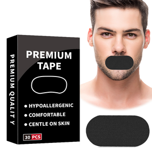Autocollants de bouche de qualité supérieure pour dormir arrêter de ronfler naturellement confortable utilisation nocturne bandes de bouche - Product Image 1