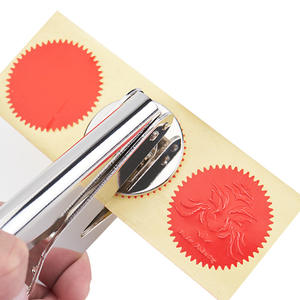 Sello de mano de acero para grabado de logotipos, emblema personalizado, sello de relieve para logotipos, sello metálico, sello de mano - Product Image 1