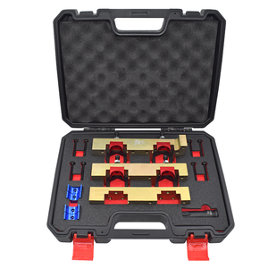 Staal nokkenas vergrendelings- en uitlijningsgereedschapset compatibel met Mercedes Benz M133 M270 M274 inclusief draagtas & handschoenen - Product Image 1