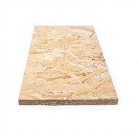 Panneau mural sandwich en OSB ignifuge de 18 mm de Chine, finition bois massif, certifié Treezo, matériau de construction modèle OSB2