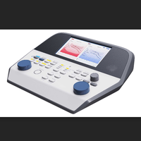 QA700T Dernier modèle d'audiomètre diagnostique clinique Air & Denham Bonne, compatible avec ordinateur à écran tactile 7 pouces - Portable pour l'audiométrie