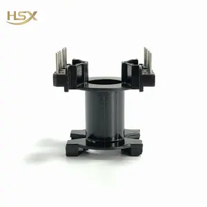 Sturdy PQ3535 Plastic Bakelite Vertical Transformer Bobbin 6+6 Pin With High Temperature Resistance And High Stability