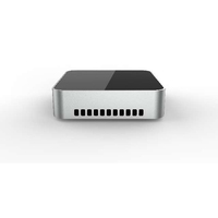 Ops-mini pc de escritorio, ordenador de sobremesa Sin ventilador, Windows 10/11/linux, 8 GB de RAM, SSD de 128g, tamaño pequeño, Delgado, de bolsillo