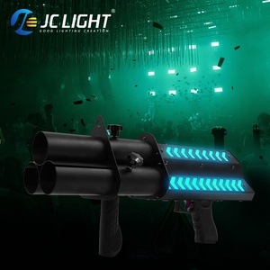 Efecto de escenario Pistola de confeti eléctrica de tres cabezas 3 <span class=keywords><strong>Shooter</strong></span> Cannon Party Led Máquina de confeti - Product Image 2