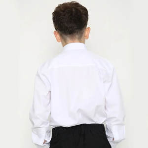 ชุดนักเรียนผ้าฝ้ายออกแบบเอง ขนาดตามสั่ง ราคาถูก สำหรับเด็กประถม ขายส่ง - Product Image 4