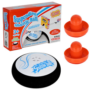 Jeu de hockey sur air électrique en plastique pour enfants et famille, amusement intérieur/extérieur avec rondelle flottante - Product Image 1