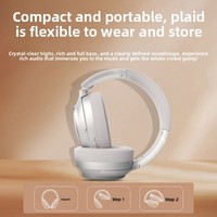 AKZ 802 Nouveauté Transfrontalière Casque Circum-auriculaire ANC Anti-bruit Étanche IPX4 Type-C Sans Fil Longue Autonomie