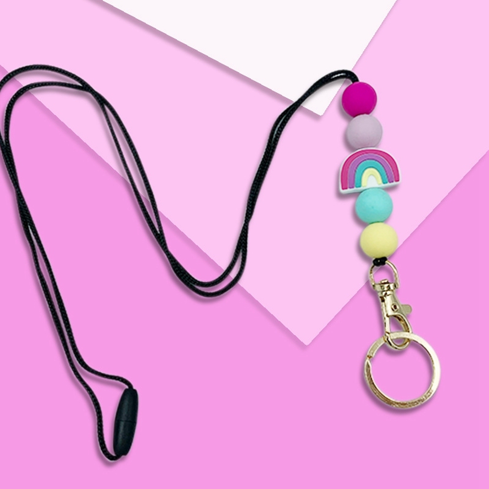 Customizable NHS Branded Durable Silicone Lanyards for Senior Doctors Workplace Identification Image 5