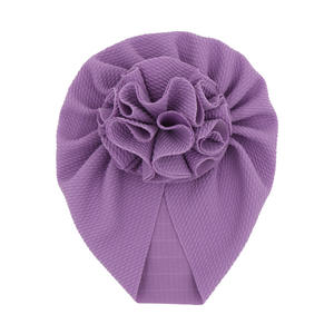 Offre Spéciale INS fleur bébé chapeau enfant en bas âge Turban infantile <span class=keywords><strong>tête</strong></span> enveloppe enfants Bonnet nouveau-né enfant en bas âge bonnet casquette - Product Image 6