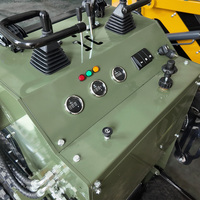 Spedizione Gratuita Euro 5 EPA Kubota Diesel Mini Skid Steer Loader 400Kg con Trituratore Forestale e Rasaerba - Produttore di Caricatori Cingolati