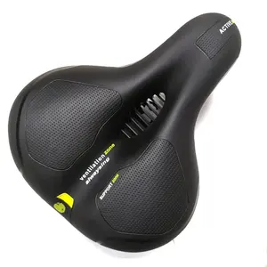 Manufacturers supply saddle with tail light saddle bike bicycle soft saddle bike seats