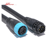 Lilutong 3 + 5 broches industrie puissance Plus connecteur de Transmission de Signal M19 connecteur électrique IP67 connecteur de câble étanche