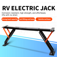 Système de stabilisation de puissance pour camping-car SEAFLO, capacité de charge de 4000 lb, vérin électrique de 120 W, kit de pieds de support pour remorque, réglage de hauteur de 26 pouces