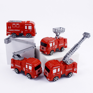 Mini figurines de <span class=keywords><strong>camion</strong></span> de <span class=keywords><strong>pompier</strong></span>: jouet amusant, durable et sûr pour les enfants Parfait pour les petits pompiers et les collectionneurs Design compact Sparks - Product Image 1