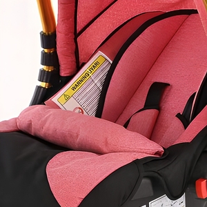 Siège auto bébé pas cher, adapté aux bébés de 0 à 18 mois, avec barre de protection en alliage d'aluminium de haute qualité. - Product Image 6
