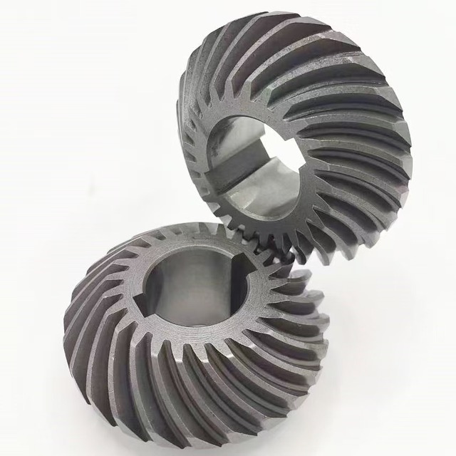 New Tilt Bevel Gears High Quality Stainless Steel Cone Crusher Spiral Bevel Gear High Precision Crown Wheel Pinion Gear Left