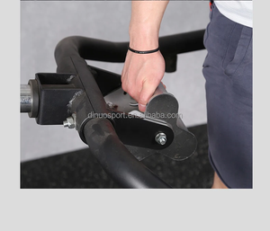 Barre de musculation hexagonale ouverte en acier robuste Dinuo pour squats, soulevés de terre, entraînement de force et Farmers Walk - Product Image 5