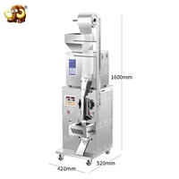 DZD-220B Machine d'Emballage Verticale Automatique de Granulés pour Café Instantané 3 en 1, Sucre, Crème et Poudre de Café en Petits Sachets