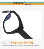 Lunettes de vue anti-lumière bleue style Xiaohongshu, monture œil-de-chat écologique, sans correction, avec étui multicolore tendance