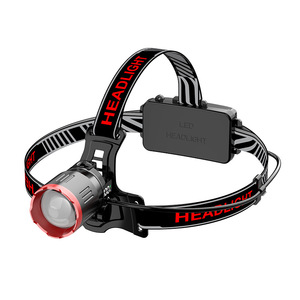 Faro LED de 5W recargable de alto brillo con zoom para camping, pesca y trabajo - Product Image 1