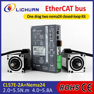 4/4.5/5/5.8A DC24V ~ 50V 1000PPR 2/2.3/2.8/4.5/4.8/5.5N.m 2 fazlı Nema24 2 eksenli <span class=keywords><strong>DC</strong></span> kapalı döngü step <span class=keywords><strong>Motor</strong></span> sürücüleri denetleyici kiti - Product Image 2