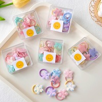 Tissu doux Amour Cheveux Corde Cravate Nourrissons Bébés Petit Anneau De Pouce Tappant Solidement Cheveux Enfants Bandeaux