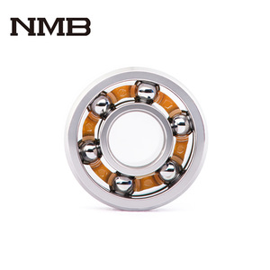 ตลับลูกปืนเม็ดกลมร่องลึก NMB 10x20x6 มม. P0 เหล็กโครเมียม ไม่มีซีล แถวเดียว เมตริก - Product Image 1