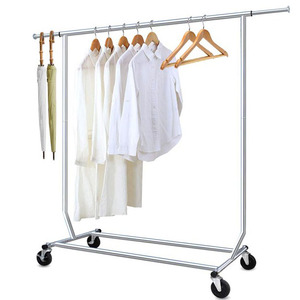 Bán buôn ráp cán may Giá đơn đường sắt bán lẻ quần áo giá cho cửa hàng may mặc hiển thị - Product Image 1