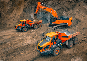 รถดัมพ์ DA30 28 ตัน รถบรรทุกแบบมีข้อต่อ 17.8 ลูกบาศก์เมตร รถบรรทุกสำหรับงานเหมืองนอกถนน - Product Image 6