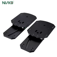 Base rotative Nisko pour coin de meuble avec fermeture douce, base rotative pour meuble, quincaillerie rotative pour meuble, accessoires de meubles