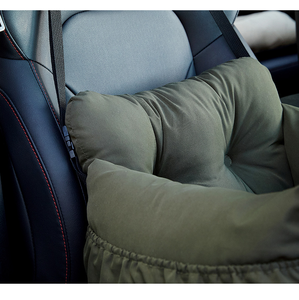 Siège de <span class=keywords><strong>voiture</strong></span> pour animaux de compagnie confortable et portable 2-<span class=keywords><strong>en</strong></span>-1, lit de transport pour animaux de compagnie, coussin épaissi pour un confort ultime, pour les petits animaux de compagnie <span class=keywords><strong>en</strong></span> voyage - Product Image 5