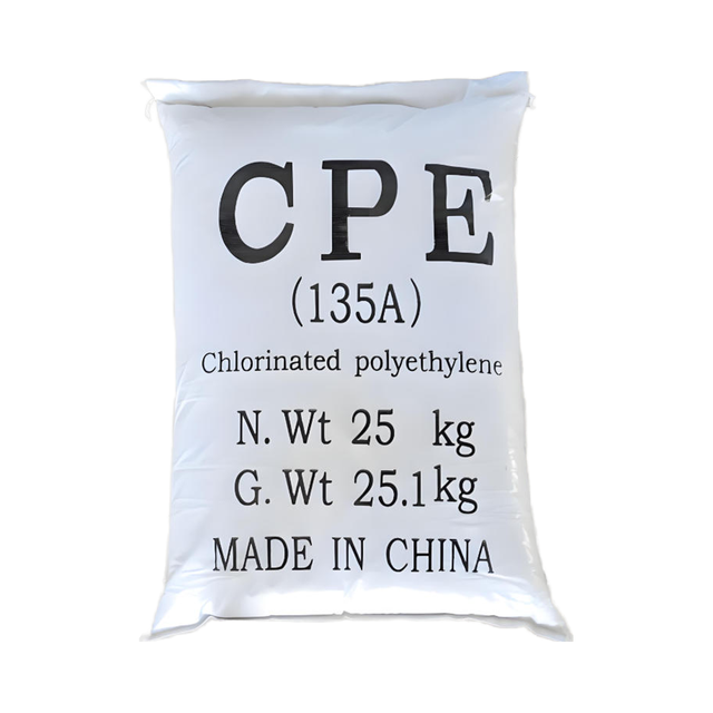 Top Grade White Powder Chlorinated Polyethylene (CPE 135A) Cas 63231-66-3 Chemical Raw Material for PVC Production