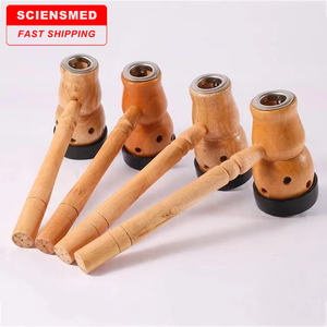 Caja de moxibustión de calabaza de bambú, punto de acupuntura de calefacción, soporte para rollo de Moxa, terapia china, menstruación <span class=keywords><strong>Irregular</strong></span> para mujeres - Product Image 1