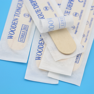 Depresor Lingual Médico para Tatuajes, Uso <span class=keywords><strong>Dental</strong></span>, Estéril, No Estéril, de Madera, para Adultos, JIANGSU CE, Suministros Quirúrgicos Clase I - Product Image 6