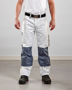 Drill Bib and Brace <span class=keywords><strong>Pintor</strong></span> Pantalones cortos Camisas <span class=keywords><strong>Ropa</strong></span> Pintura Uniforme Cargo Pintores Pantalones Pintores Monos Algodón - Product Image 6