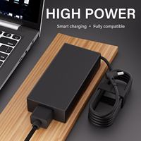 Pour HP OMEN Pavilion Gaming 15 17 Compatible 200W adaptateur secteur chargeur d'ordinateur portable avec cordon d'alimentation support de charge et supports