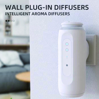 Diffuseur d'arômes électrique sans eau, en plastique, à fixation murale, fonctionnant sur batterie, contrôlé par application, pour usage hôtelier