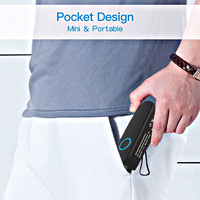 Lector de código QR portátil Syble Mini, escáner de código de barras inalámbrico 2D Blue Tooth de almacén, 2 unidades