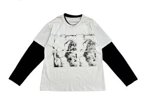 Tシャツメンズ,カスタム服重い重量サーマル長袖tシャツメーカー - Product Image 2