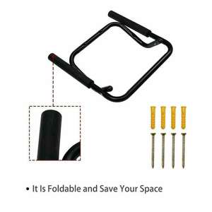 Support <span class=keywords><strong>mural</strong></span> en acier pour <span class=keywords><strong>vélo</strong></span> Support de rangement <span class=keywords><strong>horizontal</strong></span> pour garage intérieur pour vélos hybrides de route de montagne Support pour <span class=keywords><strong>vélo</strong></span> d'intérieur - Product Image 5