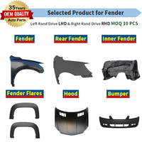 Jmen – garde-boue pour AUDI A1 S1 A2 A3 S3 A4 S4 ABT allemand personnalisé européen quart intérieur évasé voiture pick-up pièces automobiles