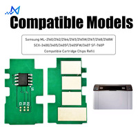 Chip de Reinicio de Tóner MLT-D101S Compatible con Samsung ML-2160/2162/2164/2165/2165W/2167/2168/2168W SF-760P, Recarga de Cartuchos 1.5K