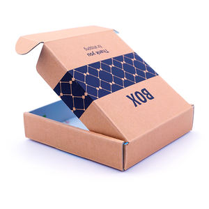 무료 디자인 우편물 상자 녹색 사용자 정의 에코 골판지 포장 상자 통증 완화 크림 자연 제품 건강 공급 - Product Image 2