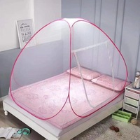 Moustiquaire pliable sans agent fluorescent du fabricant chinois, protection intégrale contre les moustiques pour lit