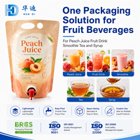 Sac de transport alimentaire 3L 5L 10L pour boissons, vin et eau avec bec verseur, en film PET PE, pour jus, vin, eau, fournisseurs extérieurs